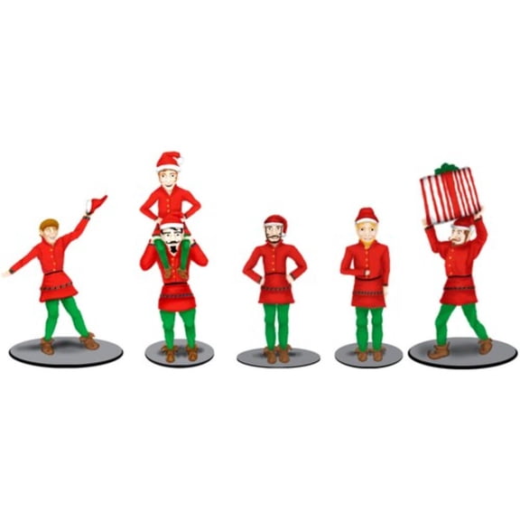 Lionel The Polar Express Five Piece Elf Figure Pack