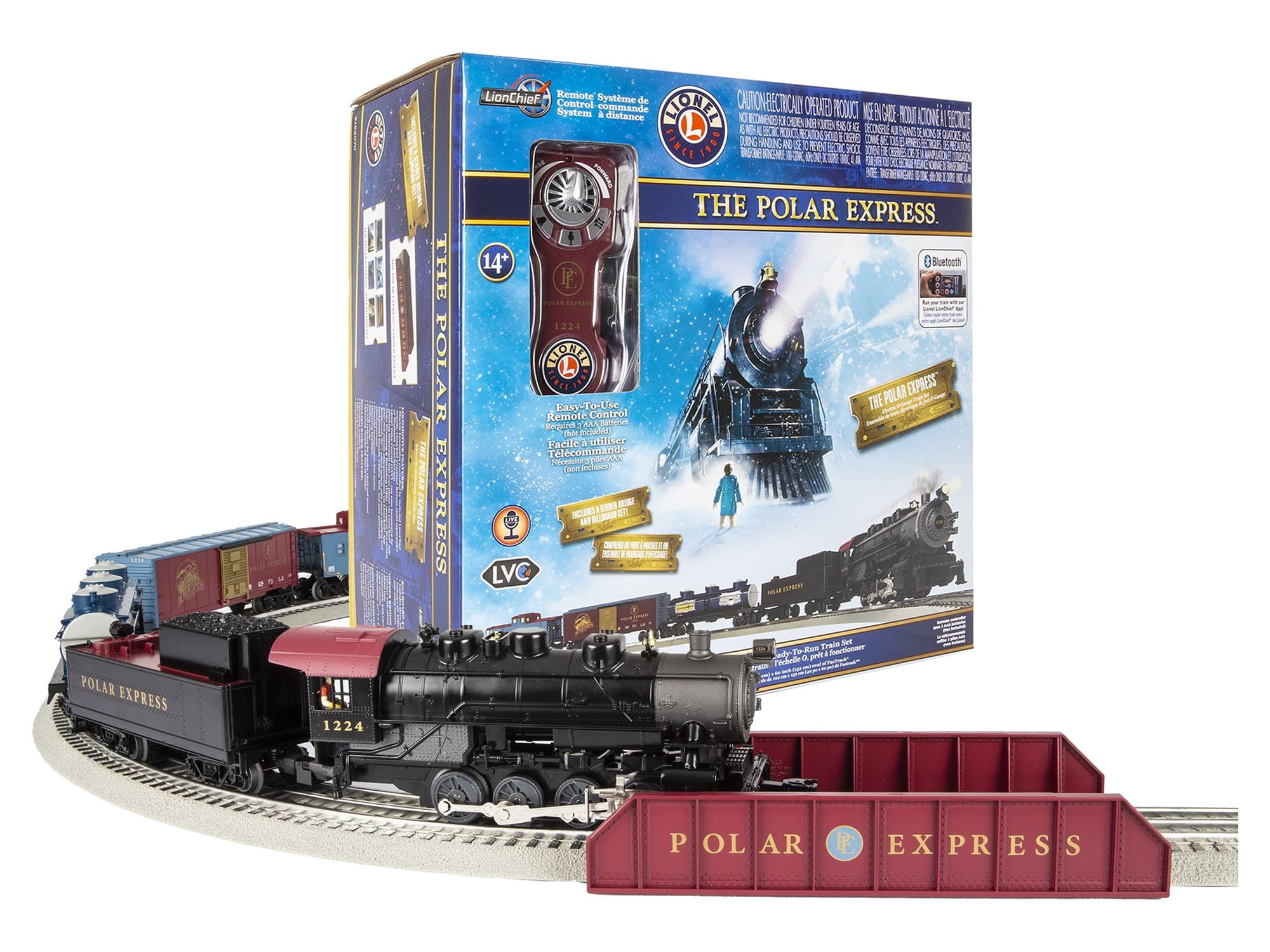 Lionel The Polar Express Freight Electric O Gauge Train Set with