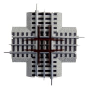 Lionel Trains O-Gauge Fastrack 90-Degree Crossover Intersection Track Piece
