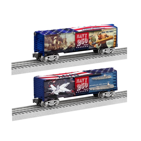 Lionel United States Navy 250th Anniversary MUSA O Gauge Model Train Boxcar