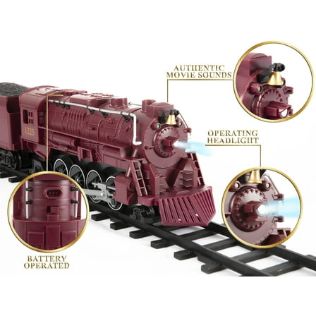 Lionel Warner Bros. The Polar Express Freight Battery Operated Train Set with Remote