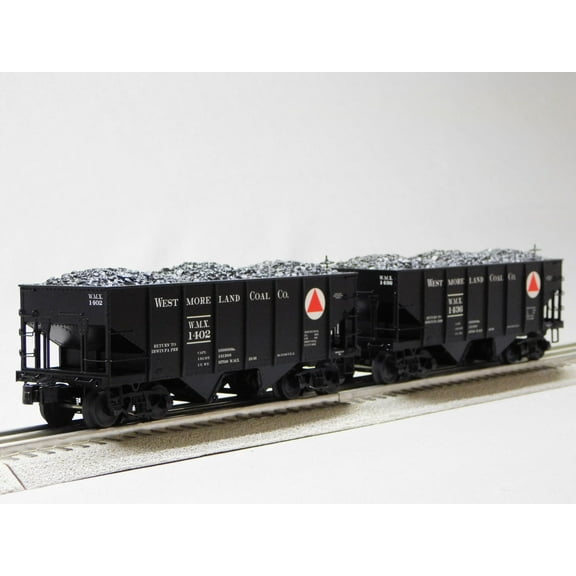 Lionel Westmoreland Coal GLA Hopper 2 Pack O Gauge 2326500
