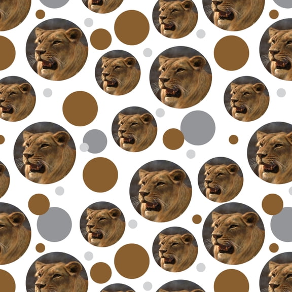 Lioness Female Lion Premium Gift Wrap Wrapping Paper Roll