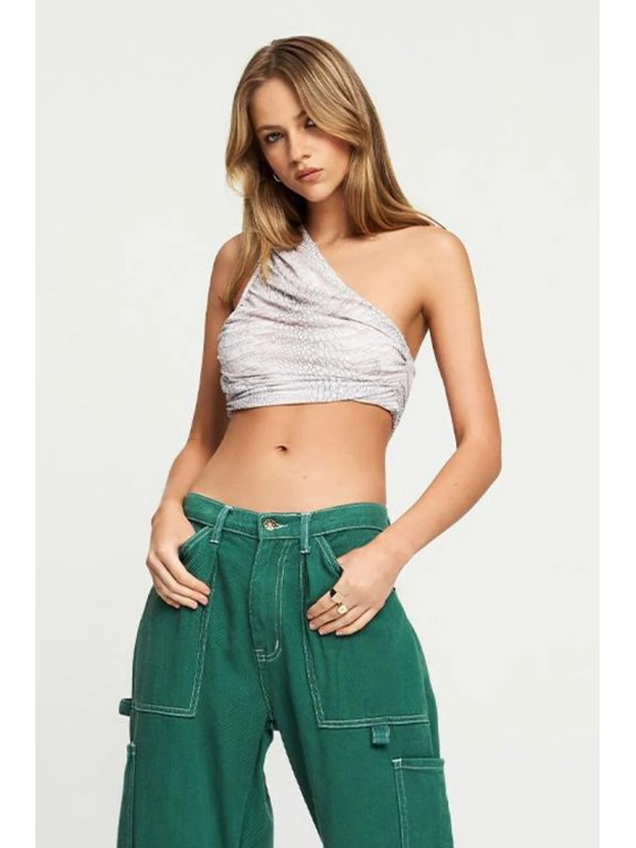 Lioness Goddess Crop Top Python L B4HP