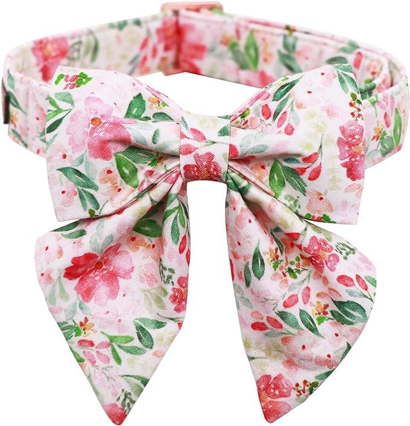 Lionet Paws Dog Collar with Bow Tie Soft Bahrain Ubuy