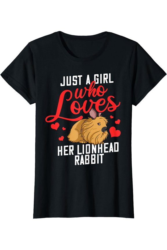 Lionhead Rabbit Bunny T-Shirt , Vintage T-Shirt