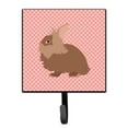 thumbnail image 1 of Lionhead Rabbit Pink Check Leash or Key Holder, 1 of 1