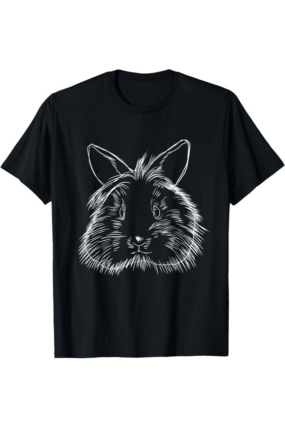 Lionhead Rabbit Unique Unisex T-Shirt , Vintage T-Shirt