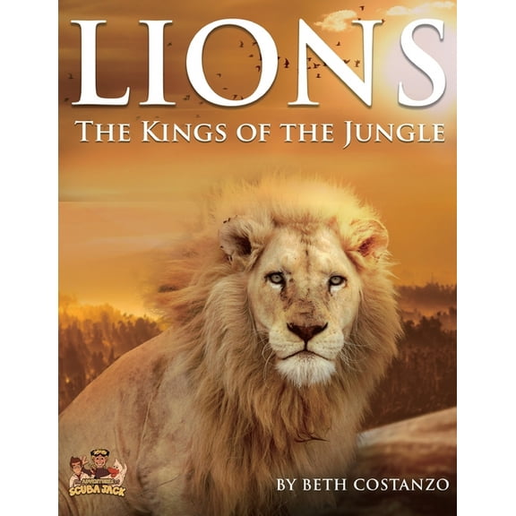 Lions Activity Workbook For Kids, (Paperback)