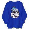 thumbnail image 1 of Lions Sweatshirt, Lion Head Graphic Sweatshirt Unisex, 1 of 6