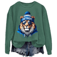 thumbnail image 1 of Lions Sweatshirt, Lion Head Graphic Sweatshirt, 1 of 6