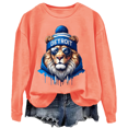 thumbnail image 1 of Lions Sweatshirt, Lion Head Graphic Sweatshirt, 1 of 6