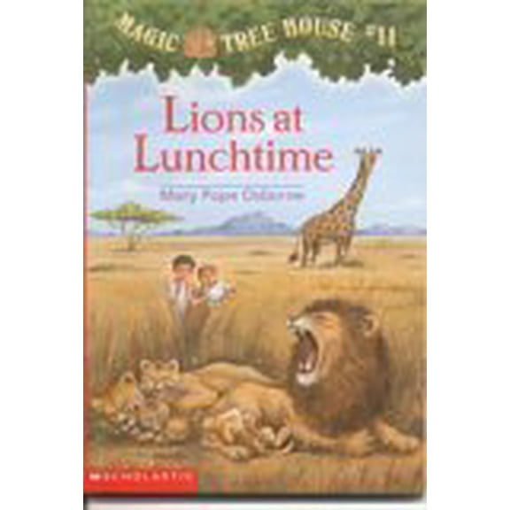 Pre-Owned Lions at Lunchtime (Magic Tree House #11) English