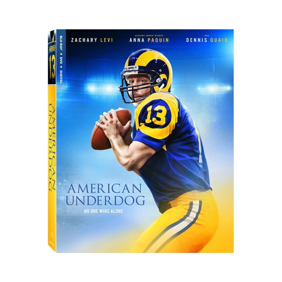 Lionsgate Home Entertainment American Underdog (Blu-ray + DVD + Digital Copy)