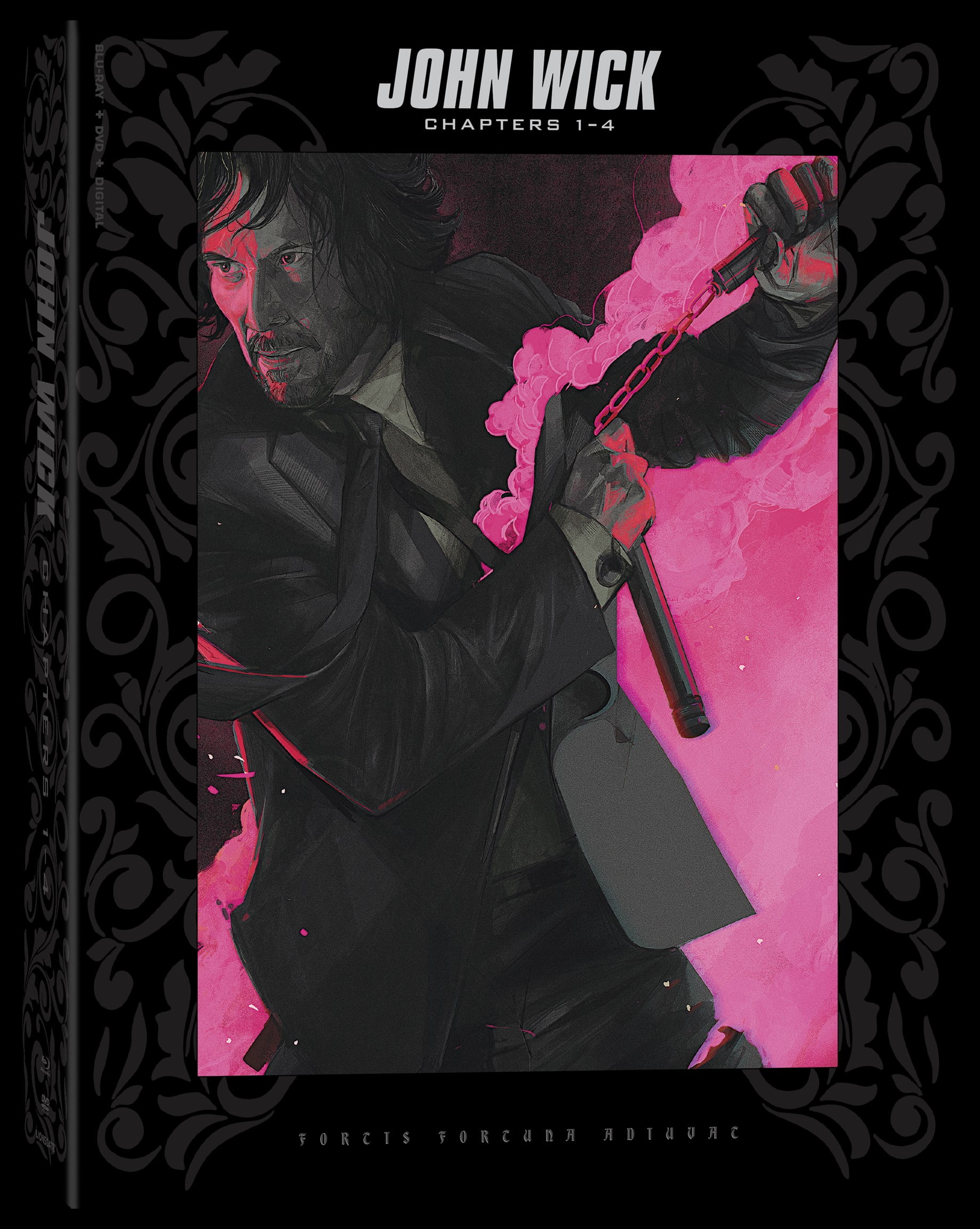 John Wick Chapter 1-4 (Blu-ray + DVD + Digital Copy)
