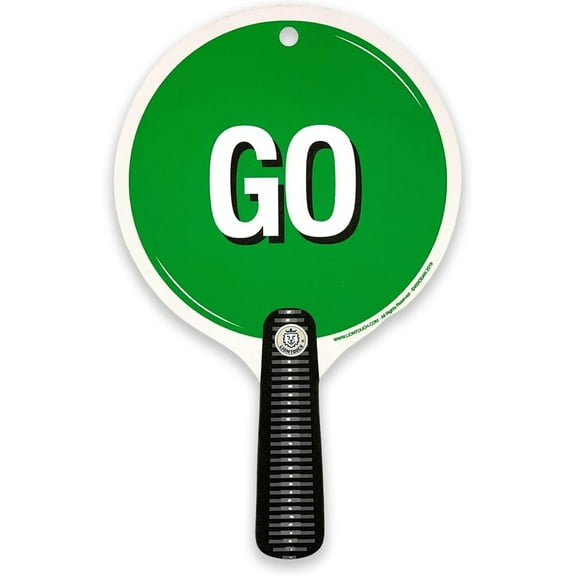 Liontouch - Stop & Go Sign, Red & Green | 1+ Years | School Patrols, Traffic & Street Safety