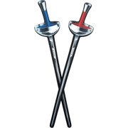Liontouch - Foam Fencing  p es For 2 Kids - Red/Blue, Age 3+
