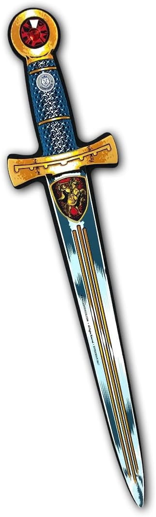 Liontouch Noble Knight Shield, Red/Large | Medieval Pretend Play Foam Toy For Children With