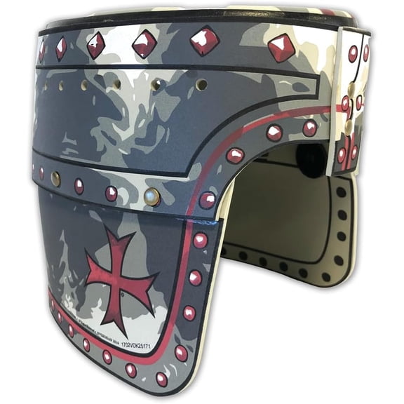 Liontouch - Maltese Crusader Knight Helmet | Age 3-8 Years One Size | Medieval Pretend Play