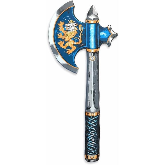 Liontouch - Noble Knight Battle Axe For Kids, Blue, Age 3-8