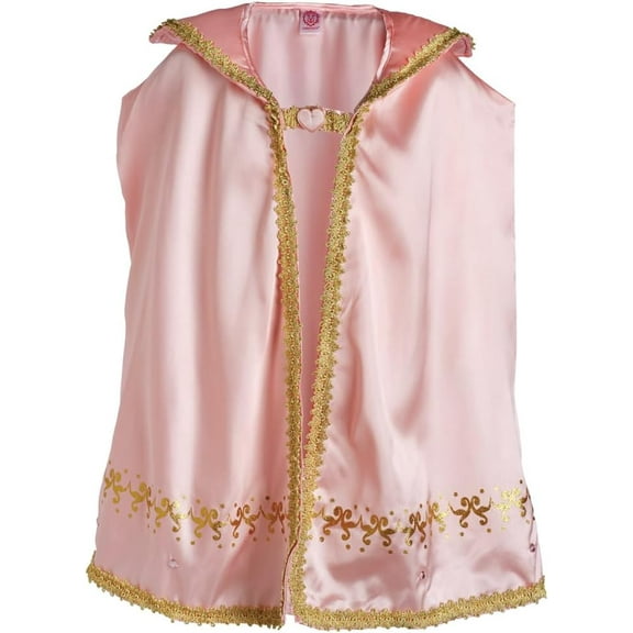 Liontouch - Queen Rosa Cape For Girls | Age 3-8 Years - One Size | Royal Cloak For Dress Up