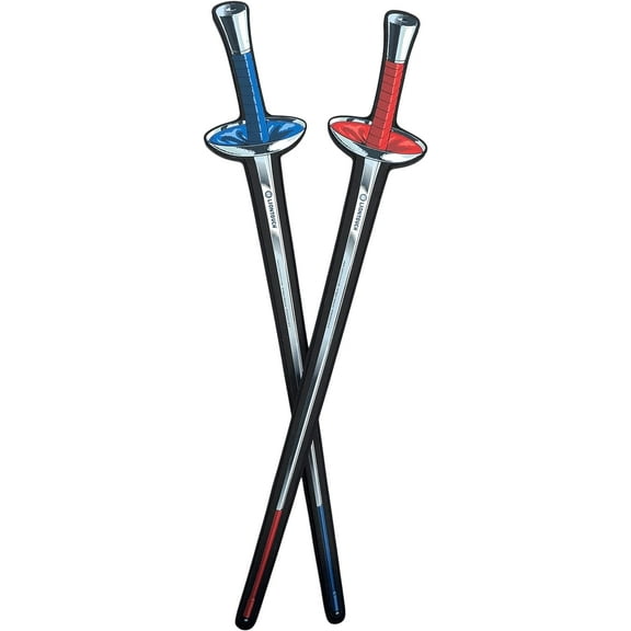 Liontouch - Sports Fencing Foils, Red & Blue | For Kids Aged 3  | Introduction & Practice Weapon