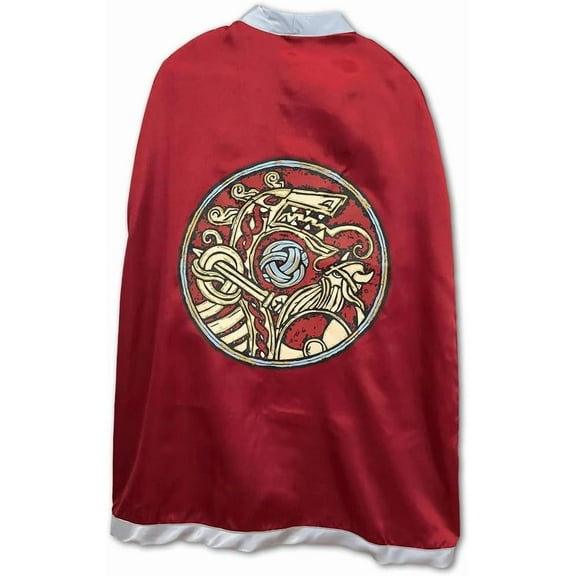 Liontouch - Viking Cape | For Kids Aged 3-8 - One Size | Warrior & Berserker Dress Up Accessory