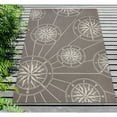 thumbnail image 1 of Liora Manne Area Rug Grey Indoor Outdoor Hand Tufted Weather Resistant 5x7, 1 of 2