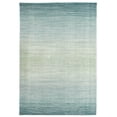 thumbnail image 1 of Liora Manne Aruba Ombre Indoor Area Rug Aqua 100% Wool Hand Loomed 5x8 ft, 1 of 7