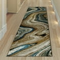 thumbnail image 1 of Liora Manne Ashford Agate Indoor Area Rug Blue, 1 of 6