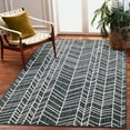 thumbnail image 1 of Liora Manne  Carmel Chevron Indoor/Outdoor Rug Navy 3'3" x 4'11" 3' x 5' Navy Rectangle, 1 of 5