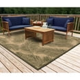 thumbnail image 1 of Liora Manne  Carmel Fronds Indoor/Outdoor Rug Green 1'11" x 7'6" 8' Runner Indoor,Outdoor,Runner Kitchen,Patio,Dining Room Tan,Green Rectangle,Runner, 1 of 7