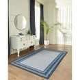 thumbnail image 1 of Liora Manne Carmel Multi Border Area Rug Navy 100% Polypropylene Indoor Outdoor, 1 of 7