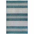 thumbnail image 1 of Liora Manne Carmel Stripe Rug Teal 23"X7'6" CRER8843594, 1 of 5