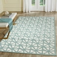 thumbnail image 1 of Liora Manne Carmel Tonga Tile Indoor Outdoor Area Rug Aqua, 1 of 5