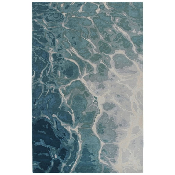 Liora Manne Corsica Water Indoor Area Rug Blue