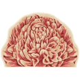 thumbnail image 1 of Liora Manne  Esencia Peony Indoor/Outdoor Mat Green 3'3"x3'3" Coral - 2'5" x 1'7" 1/2 SHAPED, 1 of 5