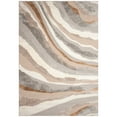 thumbnail image 1 of Liora Manne  Fiord Wave Indoor Area Rug 7'10" x 9'10" - Bronze, 1 of 5