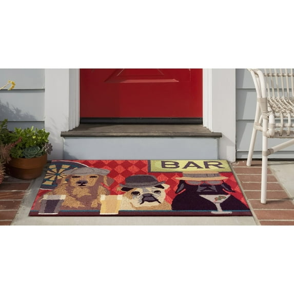 Liora Manne Frontporch Bar Patrol Indoor Outdoor Area Rug Port