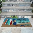 thumbnail image 1 of Liora Manne Frontporch Beach Paradise Indoor Outdoor Area Rug Ocean 5x8 ft, 1 of 6