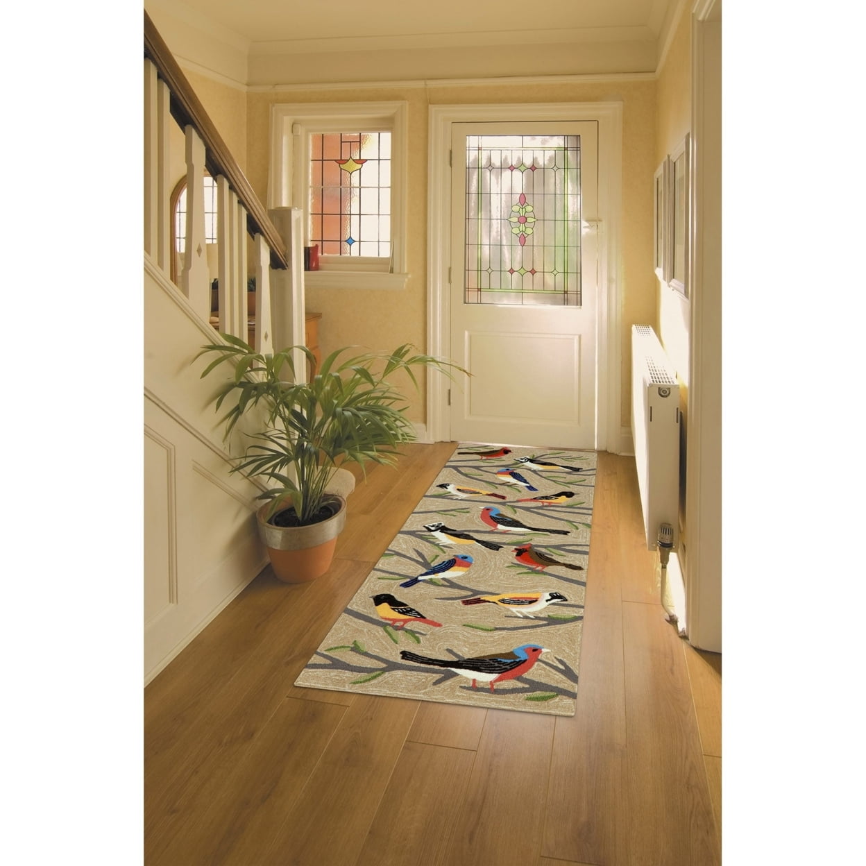 FRONTPORCH Indoor/Outdoor Hand Tufted Durable Area Rug - Traditional ...