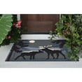 thumbnail image 1 of Liora Manne Frontporch Moonlit Moose Indoor Outdoor Area Rug Night, 1 of 6