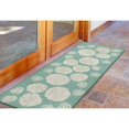 thumbnail image 1 of Liora Manne Frontporch Shell Toss Indoor Outdoor Area Rug Aqua, 1 of 2