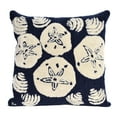 thumbnail image 1 of Liora Manne Frontporch Shell Toss Indoor Outdoor Decorative Pillow Navy, 1 of 2