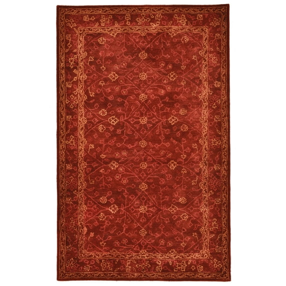 Liora Manne Goa Amrita Indoor Rug Red 5'X8'