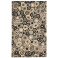thumbnail image 1 of Liora Manne Inca Pop Swirls Indoor Rug Grey 42"X66", 1 of 2