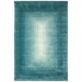 thumbnail image 1 of Liora Manne Indoor Area Rug Tivoli Dream Border Aqua 100% Wool Hand Tufted 5x8, 1 of 9