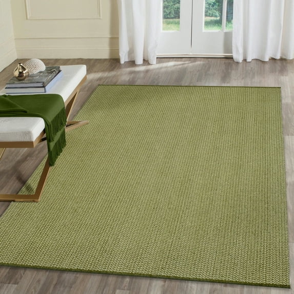 Liora Manne Indoor Outdoor Area Rug Green 100% Polypropylene Reversible 5x8
