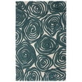 thumbnail image 1 of Liora Manne Lalunita Block Print Indoor Rug Navy 5' x 7'6", 1 of 7