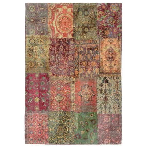 Liora Manne Marbella Old Persian Indoor Rug Red 24"X36"